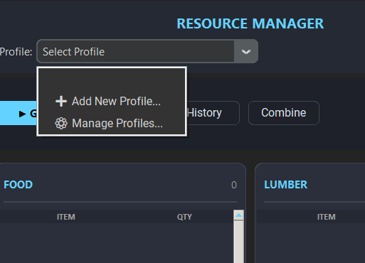 Adding Profiles Overview